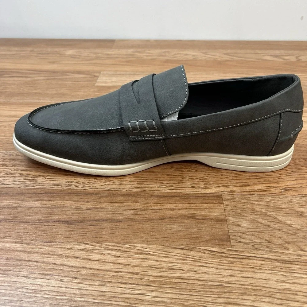 Alfani Leon‎ Loafers Men's Size 12 Grey Slip on NEW